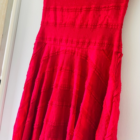 Red n’ Ready Ruffle Dress - Picture 6 of 7